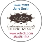 Custom 2" Circle Labels