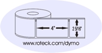 2-5/16 x 4 inch | Dymo 30269 Compatible - Translucent Shipping Labels